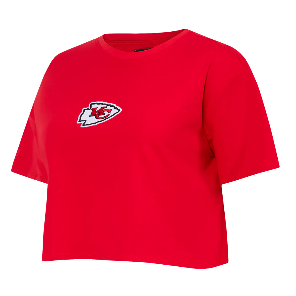 NFL KANSAS CITY CHIEFS WINGSPAN WOMEN'S SJ BOXY TEE
