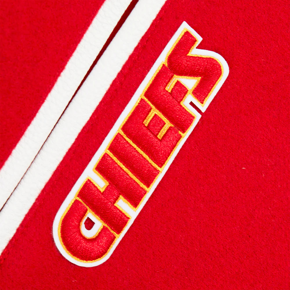 NFL KANSAS CITY CHIEFS CLASSIC LITTLE BOYS WOOL VARSITY JACKET