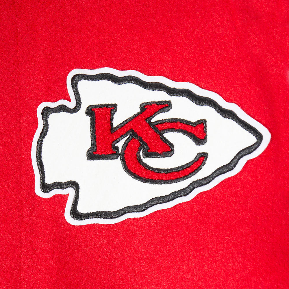 NFL KANSAS CITY CHIEFS CLASSIC TODDLER BOYS WOOL VARSITY JACKET
