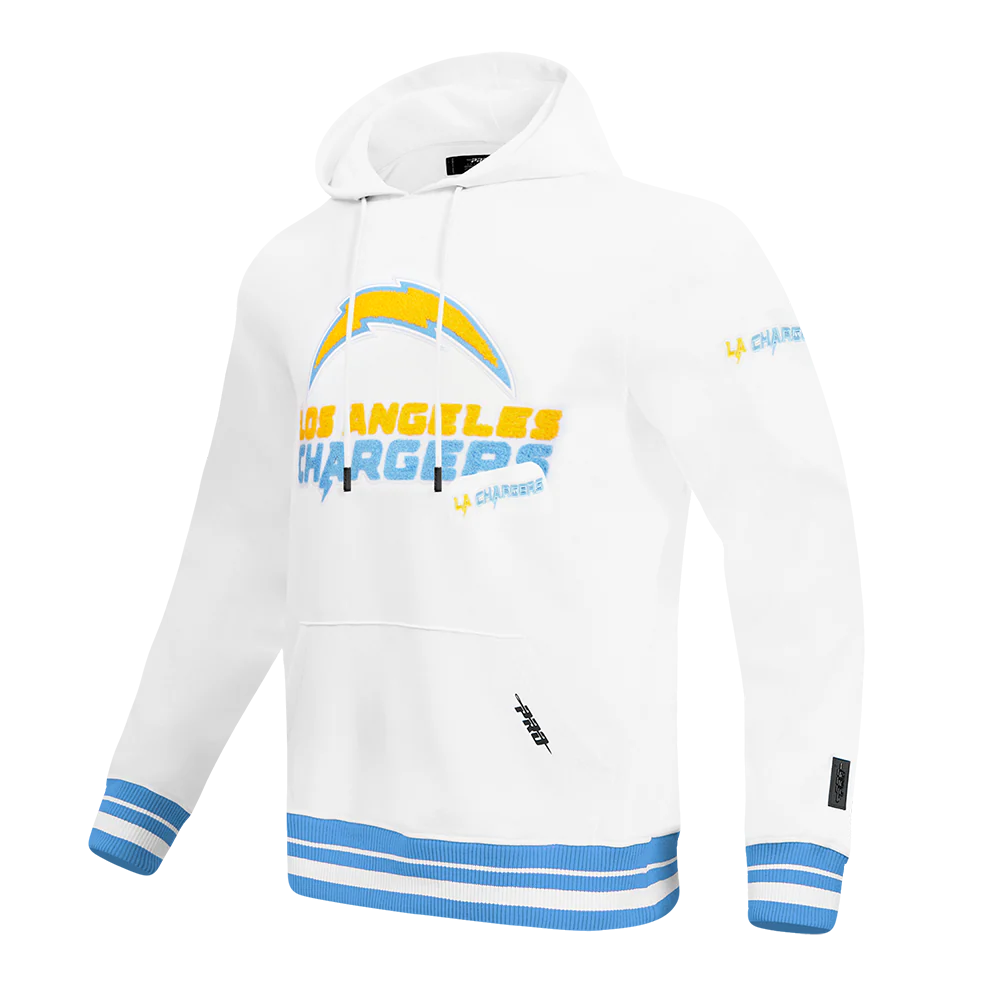 NFL LOS ANGELES CHARGERS MASHUP MEN'S RIB PO HOODIE
