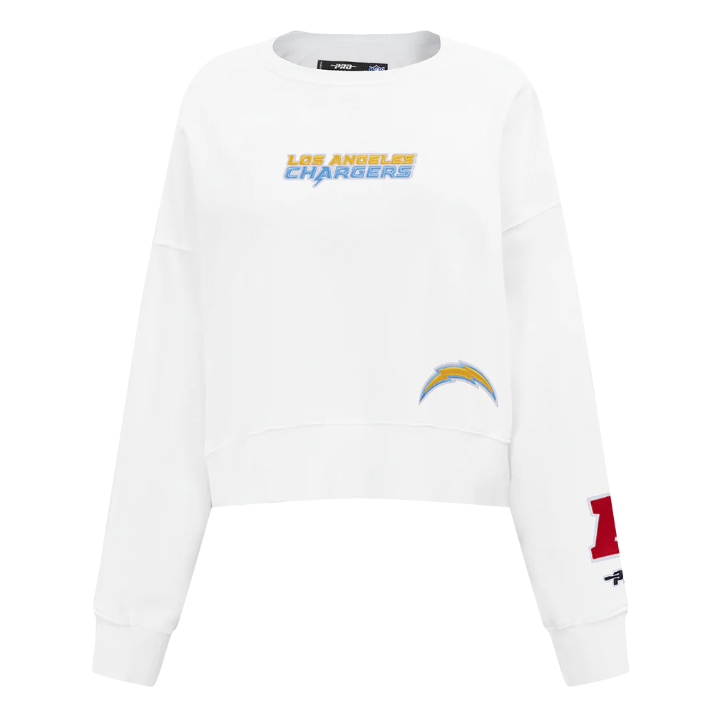 NFL LOS ANGELES CHARGERS WINGSPAN WOMEN'S FLC CREWNECK