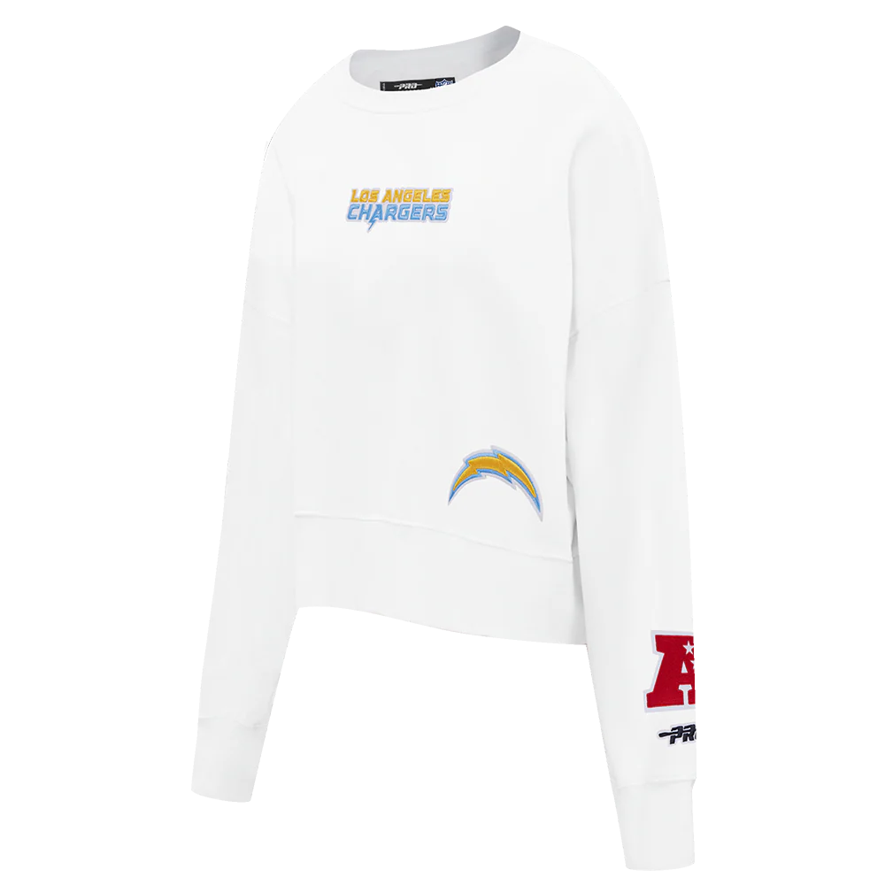 NFL LOS ANGELES CHARGERS WINGSPAN WOMEN'S FLC CREWNECK
