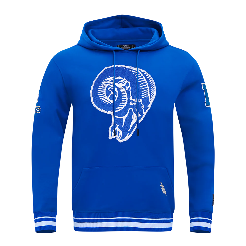 NFL LOS ANGELES RAMS RETRO CLASSIC MEN'S PULLOVER HOODIE