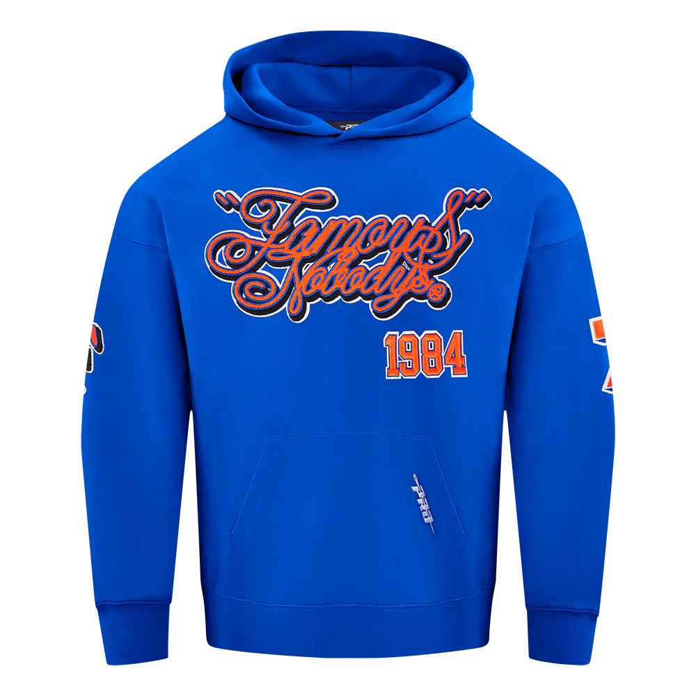 FAMOUS NOBODYS HALL OF FAME MEN'S DROP SHOULDER FLC PO HOODIE