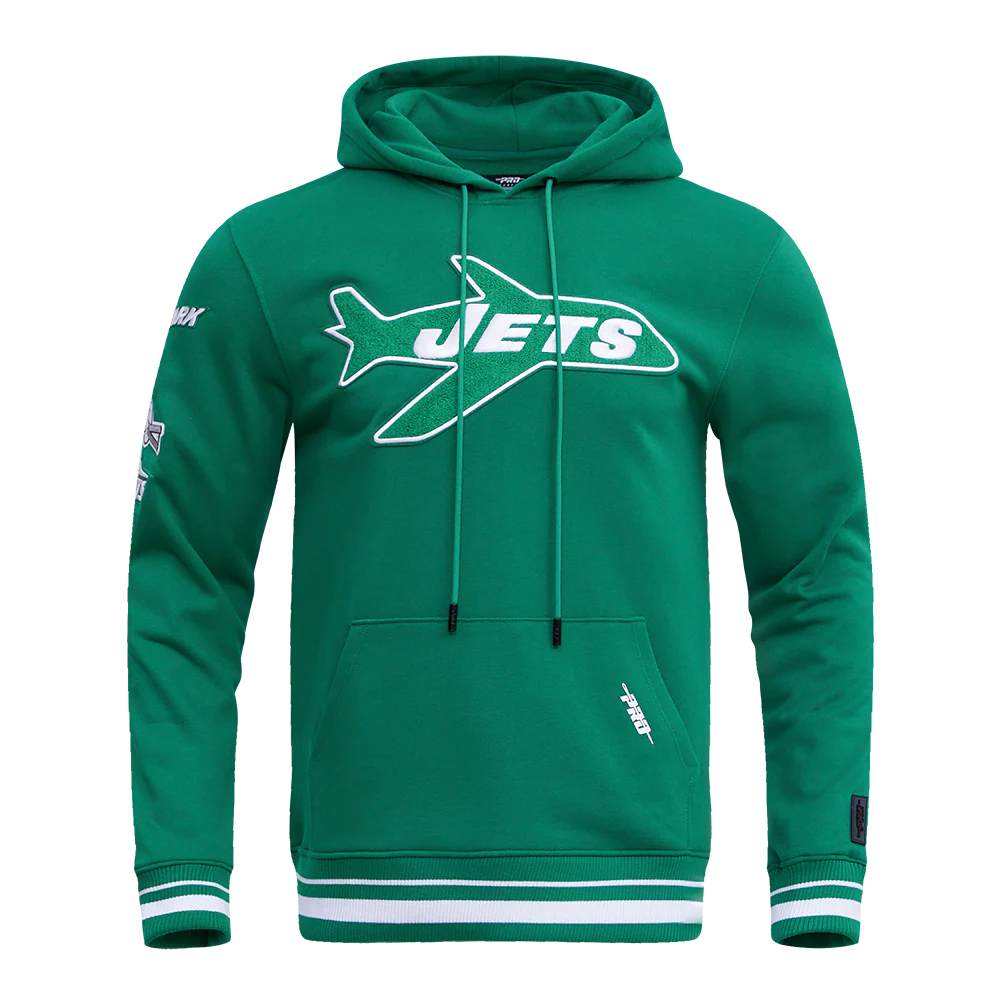 NFL NEW YORK JETS RETRO CLASSIC MEN'S PULLOVER HOODIE