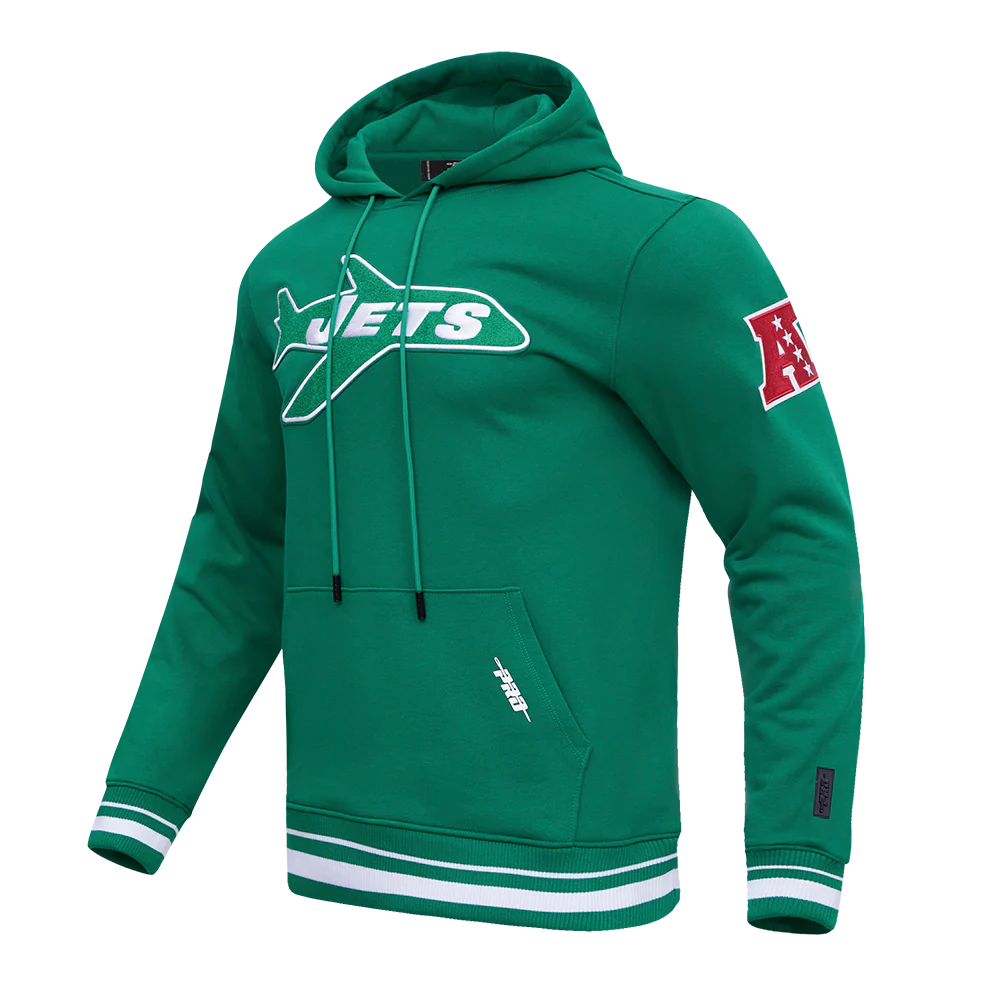 NFL NEW YORK JETS RETRO CLASSIC MEN'S PULLOVER HOODIE