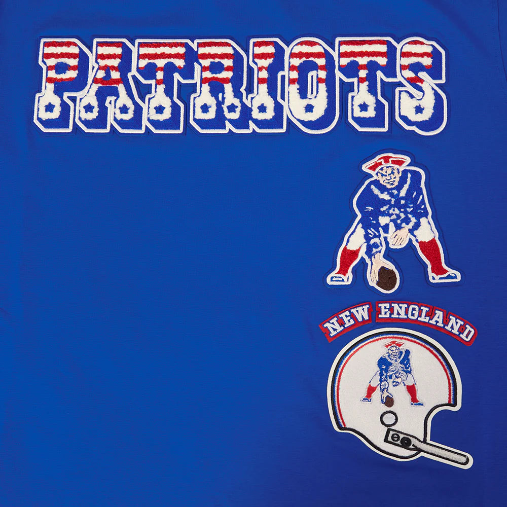 NFL NEW ENGLAND PATRIOTS RETRO CLASSIC MEN'S STRIPED TEE
