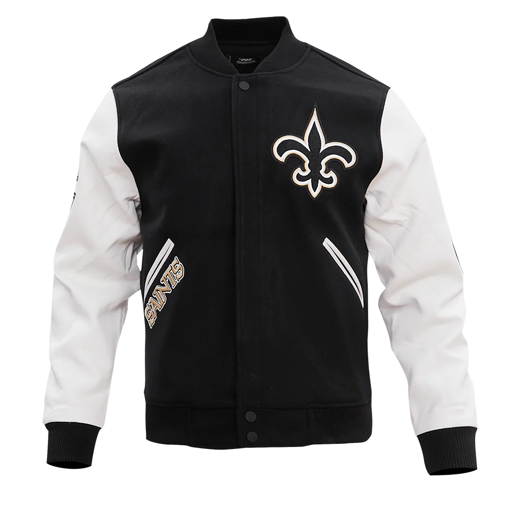 NFL NEW ORLEANS SAINTS CLASSIC WOOL MEN'S VARSITY JACKET