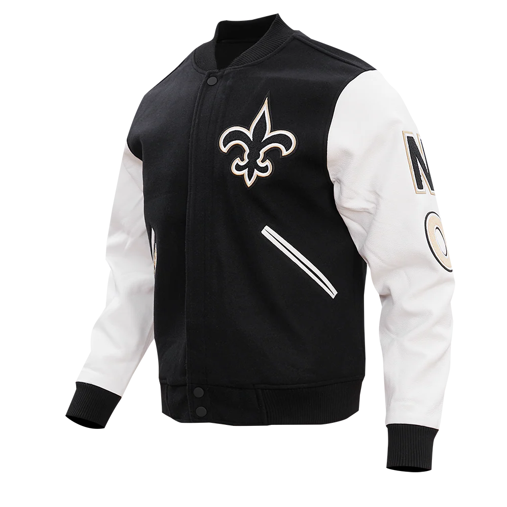 NFL NEW ORLEANS SAINTS CLASSIC WOOL MEN'S VARSITY JACKET