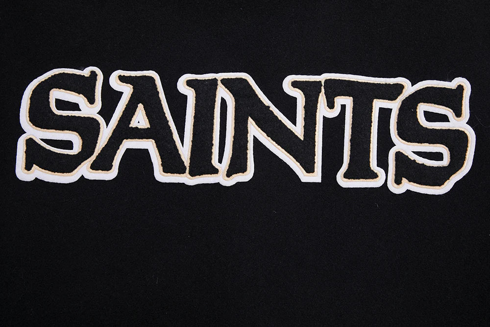 NFL NEW ORLEANS SAINTS CLASSIC WOOL MEN'S VARSITY JACKET