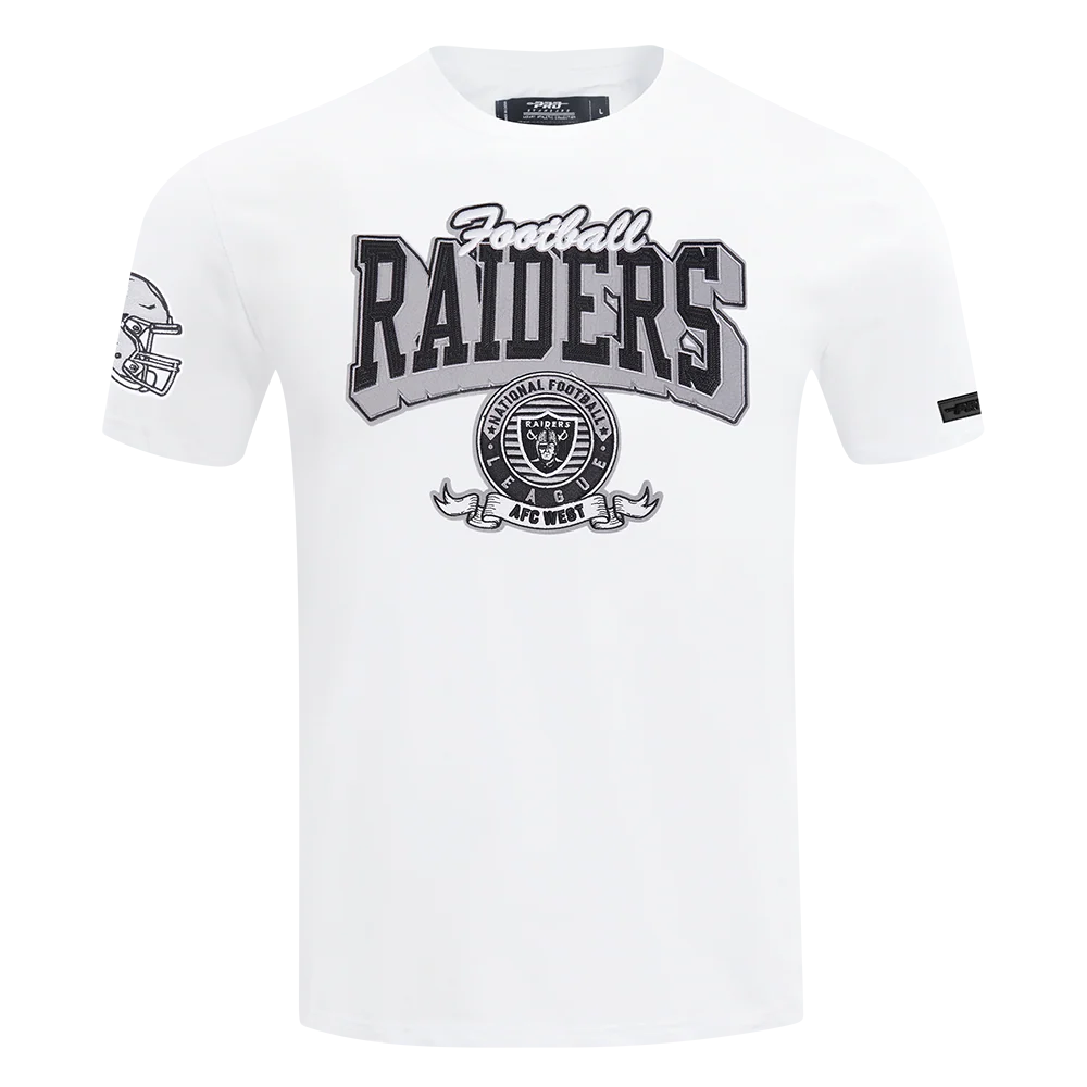 NFL LAS VEGAS RAIDERS TEAM BADGE MEN'S WM SJ TEE