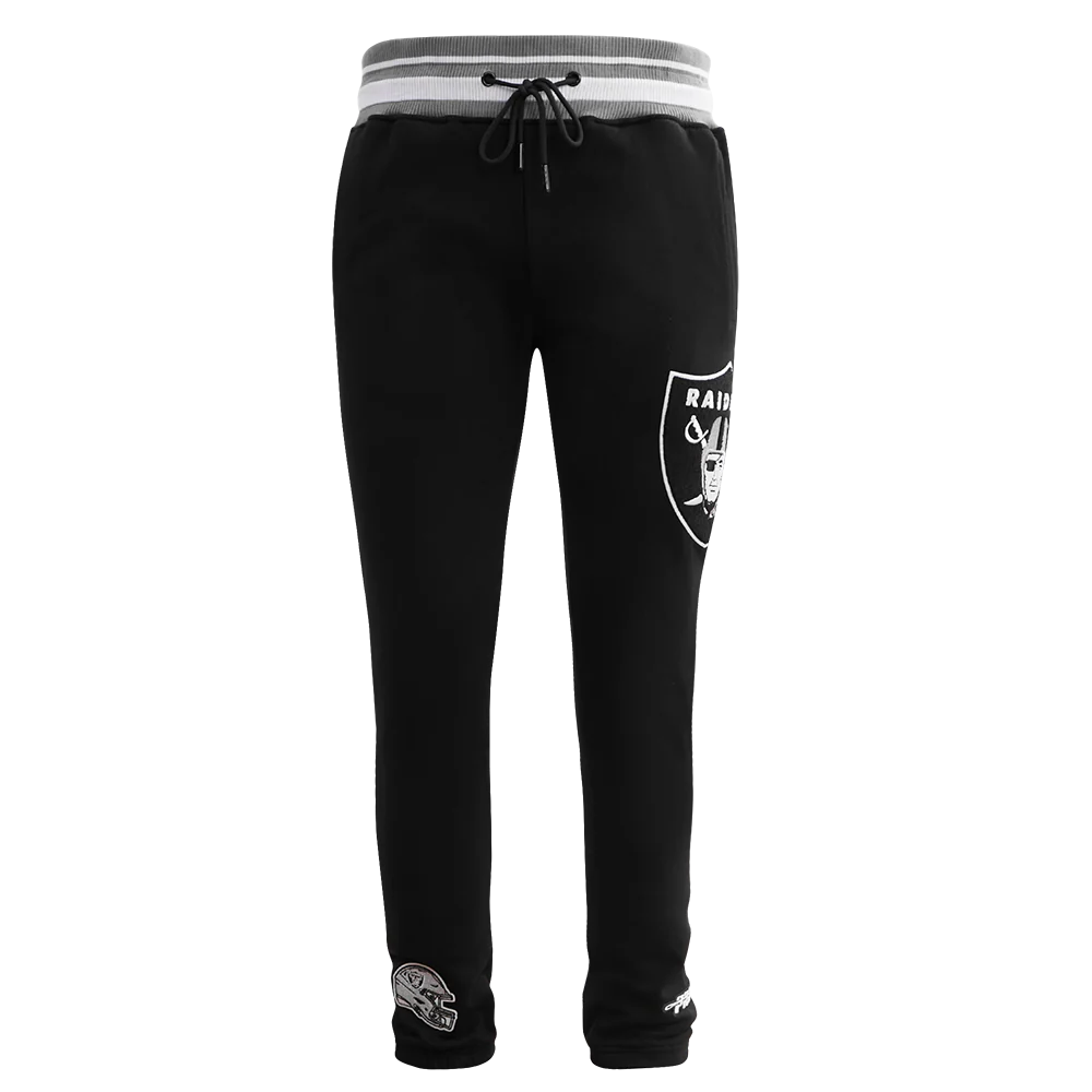 NFL LAS VEGAS RAIDERS MASHUP MEN'S RIB SWEATPANT