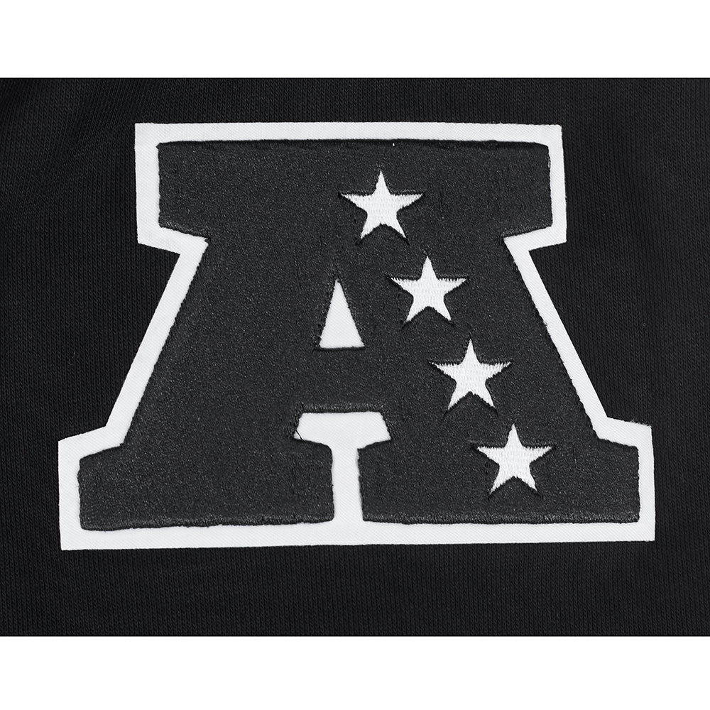 NFL LAS VEGAS RAIDERS REBEL ATHLETICS MEN'S FLC PO HOODIE