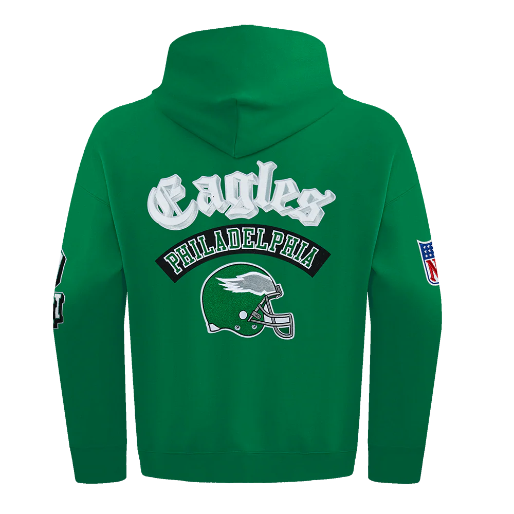 NFL PHILADELPHIA EAGLES BEST OF MEN'S DROP SHOULDER PO HOODIE