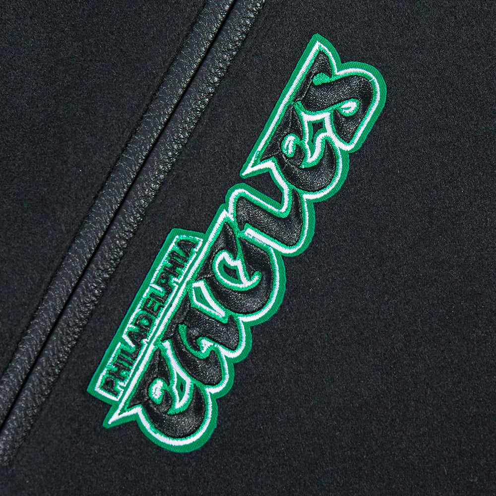 NFL PHILADELPHIA EAGLES BEST OF MEN'S RIB WOOL VARSITY JACKET