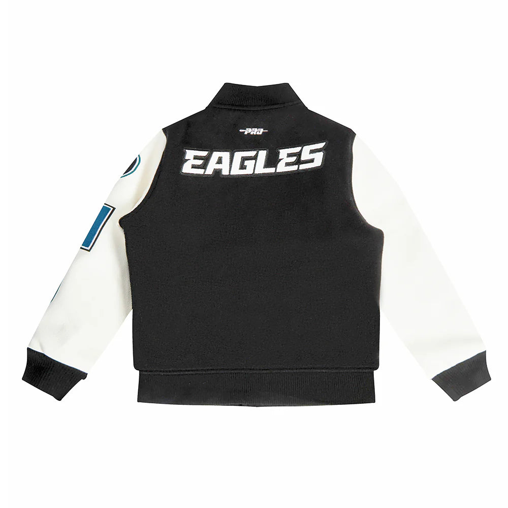 NFL PHILADELPHIA EAGLES CLASSIC BIG BOYS WOOL VARSITY JACKET