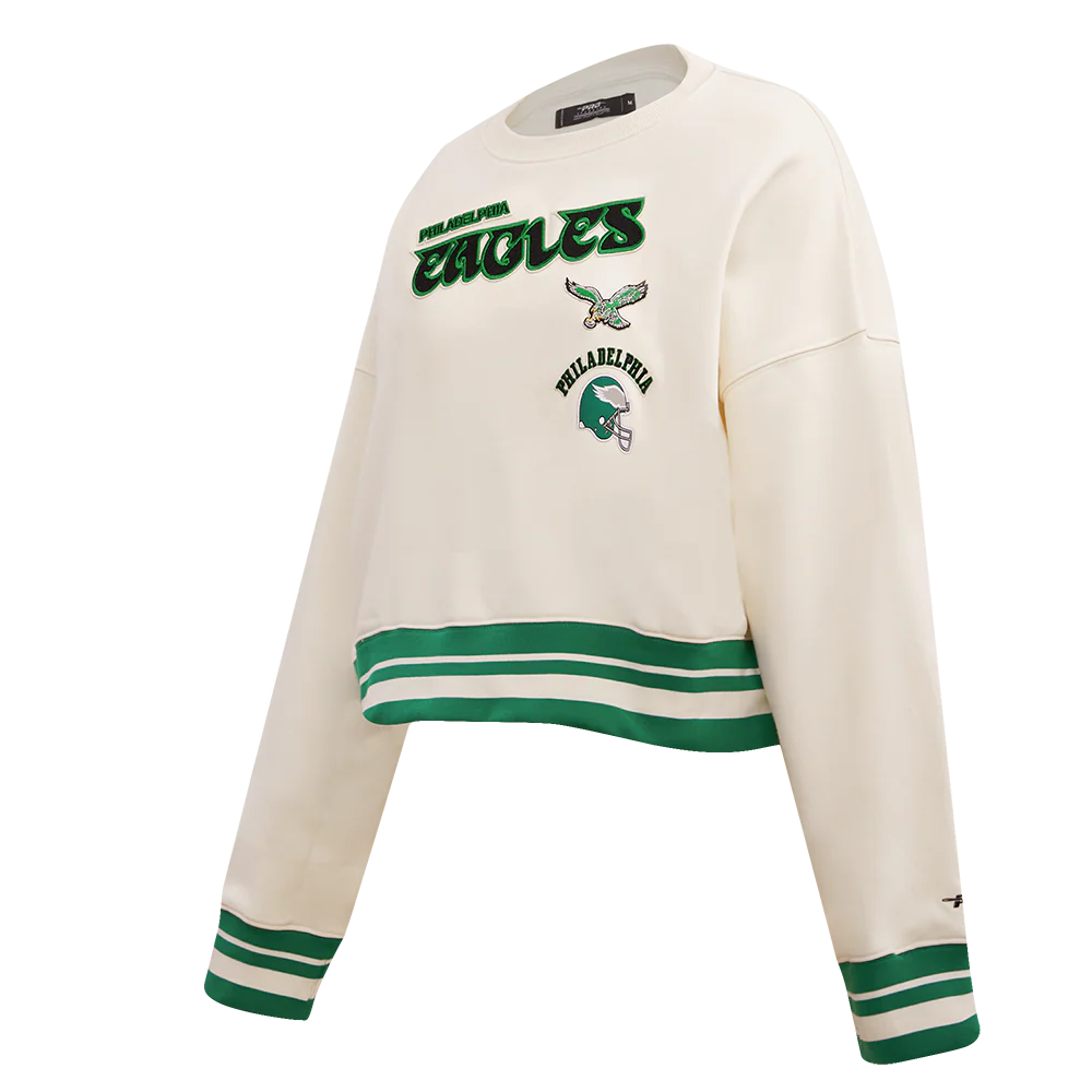NFL PHILADELPHIA EAGLES RETRO CLASSIC WOMEN'S CREWNECK