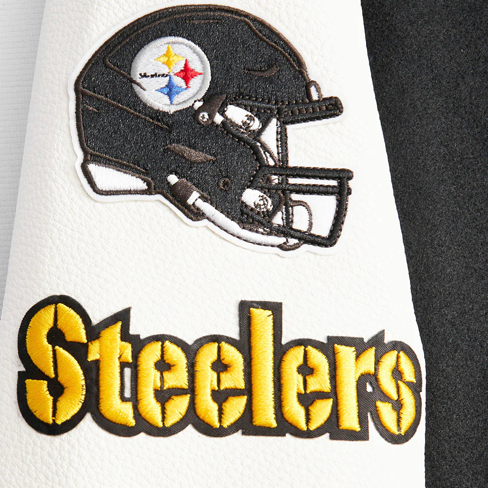 NFL PITTSBURGH STEELERS CLASSIC BIG BOYS WOOL VARSITY JACKET
