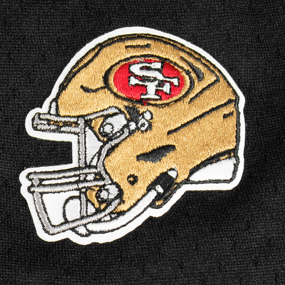 NFL SAN FRANCISCO 49ERS CLASSIC LITTLE BOYS MESH BUTTON DOWN SHIRT