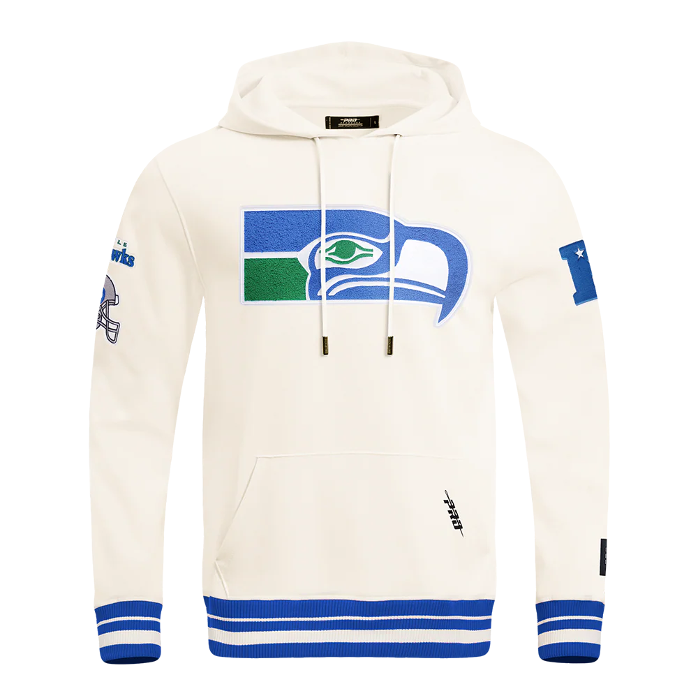 NFL SEATTLE SEAHAWKS RETRO CLASSIC MEN'S PULLOVER HOODIE