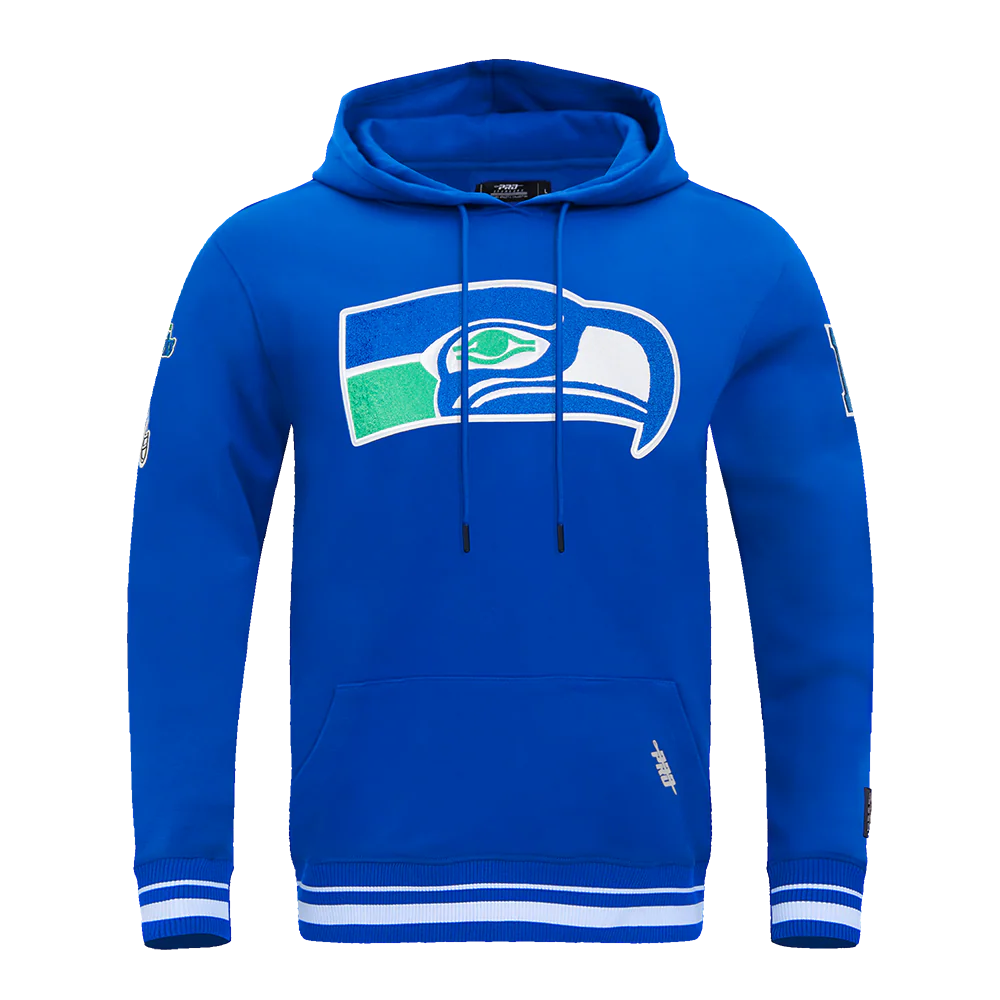 NFL SEATTLE SEAHAWKS RETRO CLASSIC MEN'S PULLOVER HOODIE