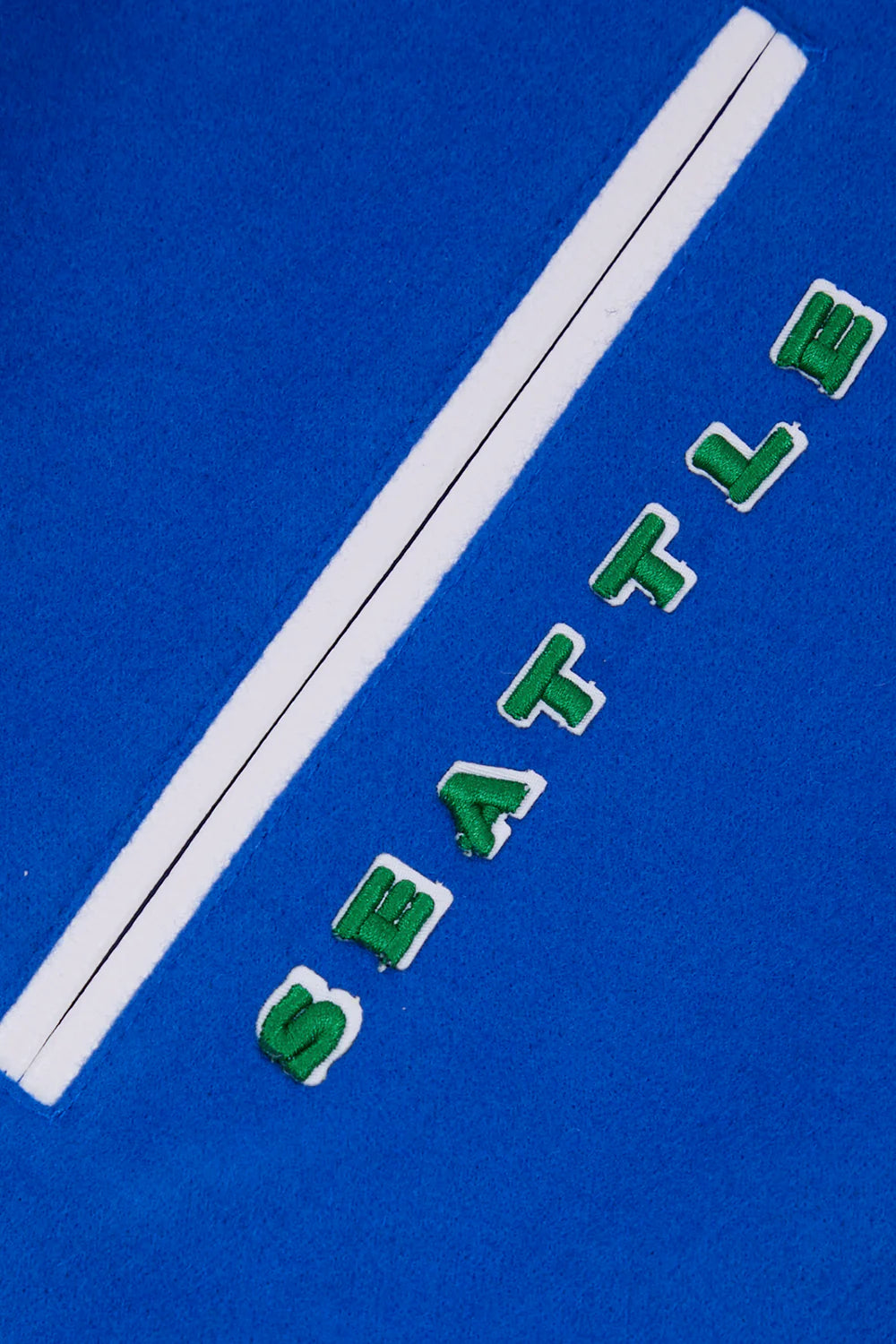 NFL SEATTLE SEAHAWKS RETRO CLASSIC MEN'S RIB WOOL VARSITY JACKET