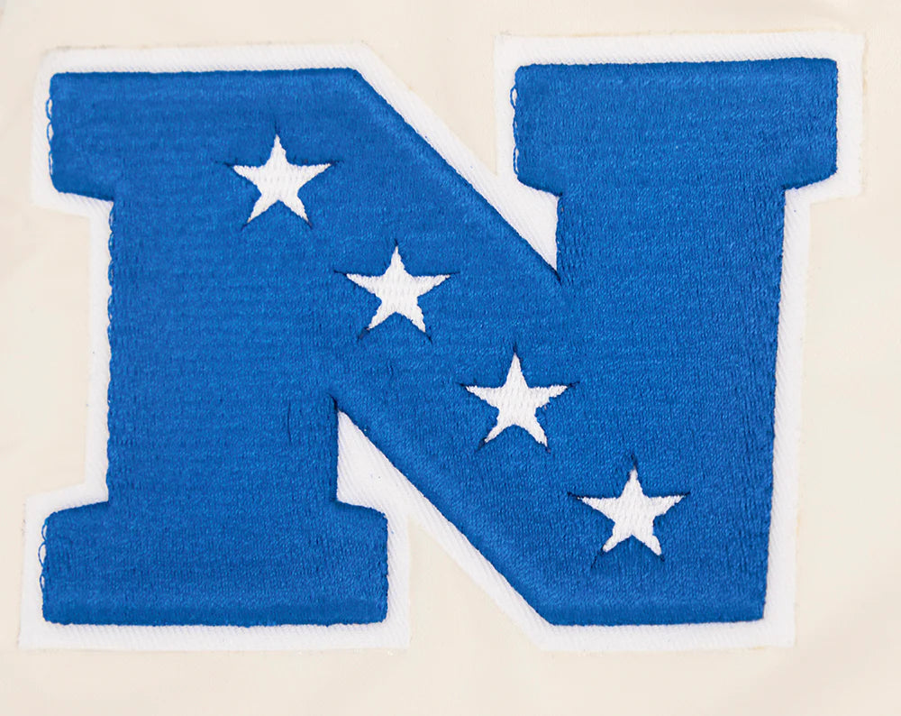 NFL SEATTLE SEAHAWKS RETRO CLASSIC MEN'S RIB SATIN JACKET