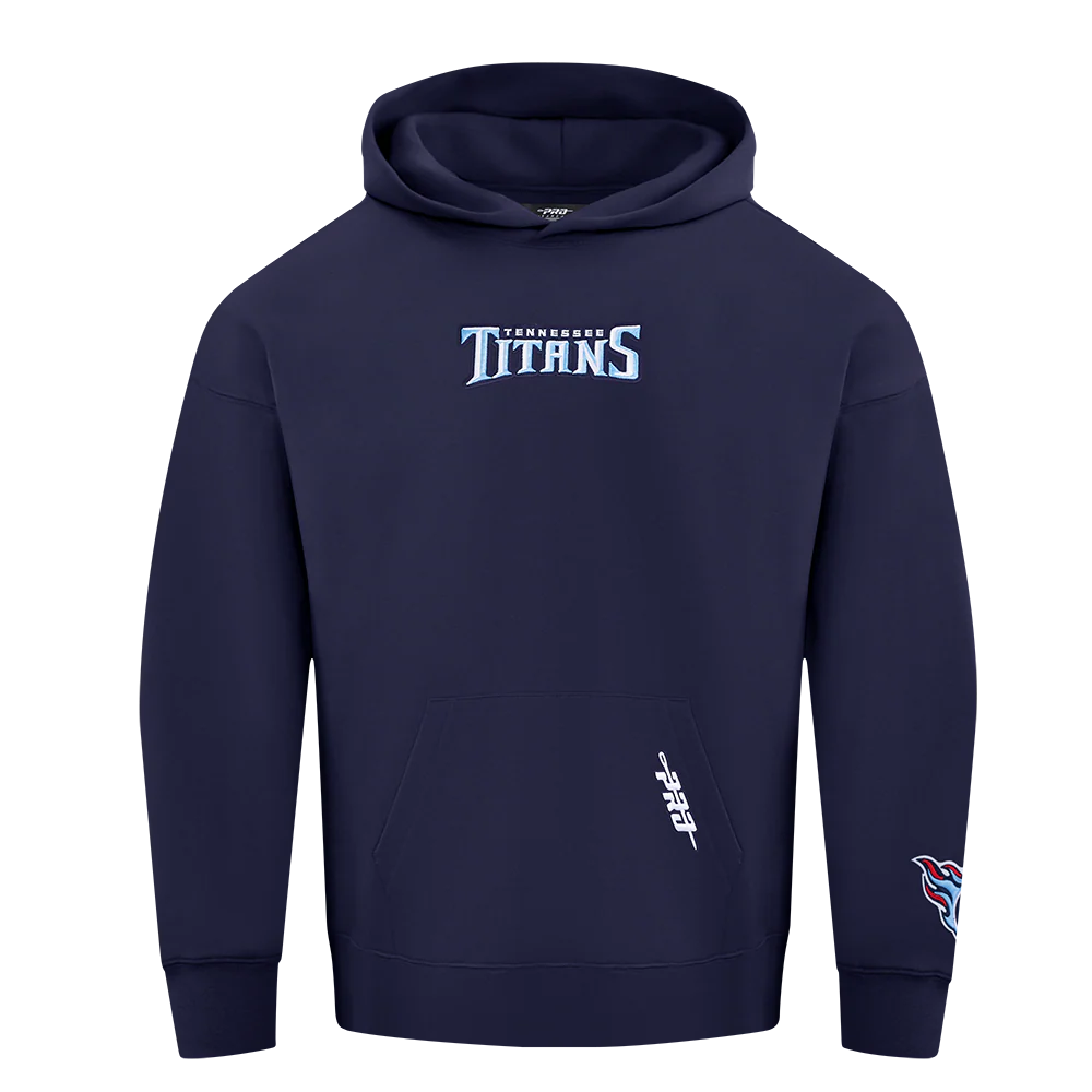 NFL TENNESSEE TITANS WINGSPAN MEN'S DROP SHOULDER FLC PO HOODIE