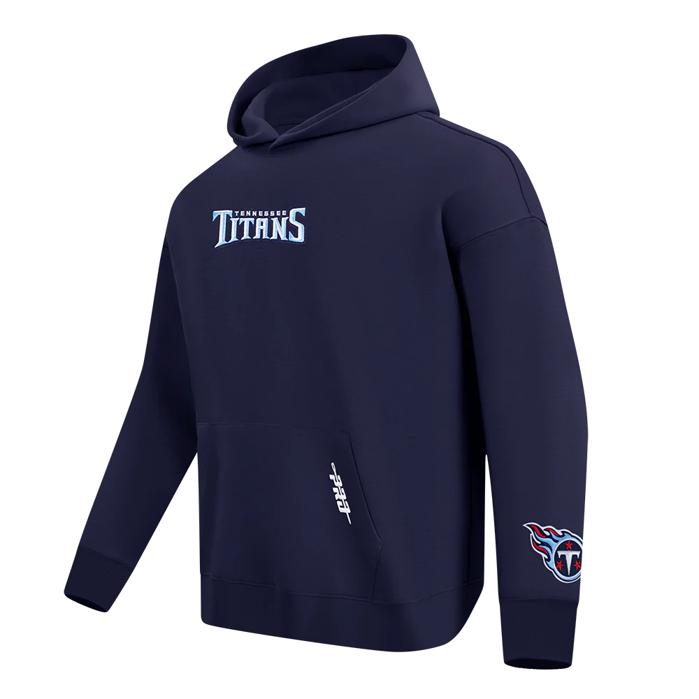 NFL TENNESSEE TITANS WINGSPAN MEN'S DROP SHOULDER FLC PO HOODIE