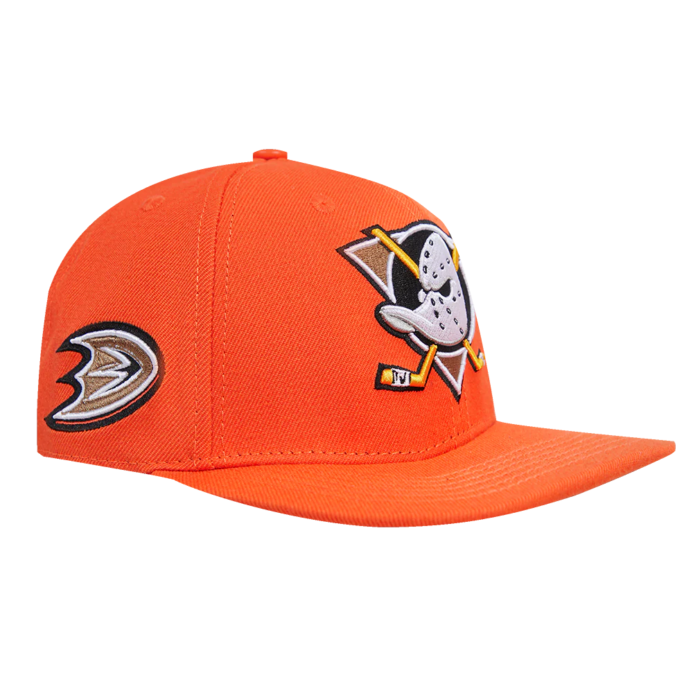 NHL ANAHEIM DUCKS CLASSIC LOGO WOOL UNISEX SNAPBACK HAT