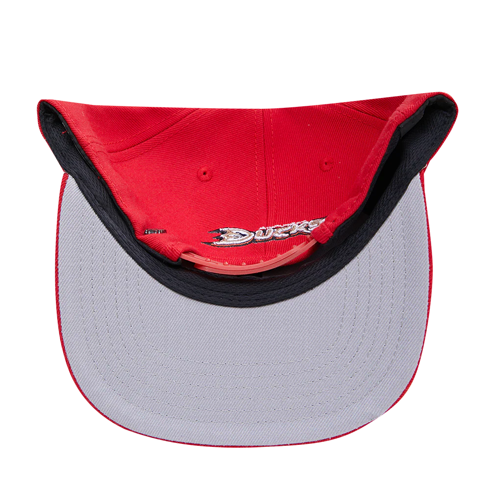 NHL ANAHEIM DUCKS CLASSIC LOGO WOOL UNISEX SNAPBACK HAT