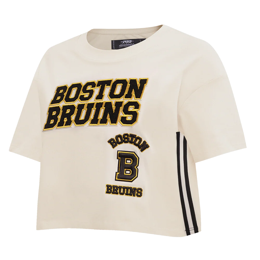 NHL BOSTON BRUINS RETRO CLASSIC WOMEN'S BOXY TEE