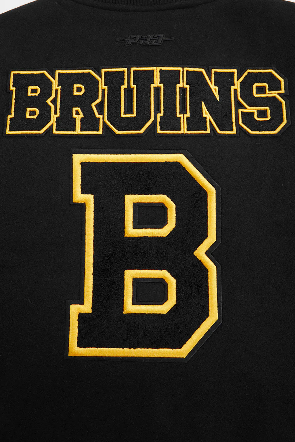 NHL BOSTON BRUINS RETRO CLASSIC WOMEN'S RIB WOOL VARSITY JACKET