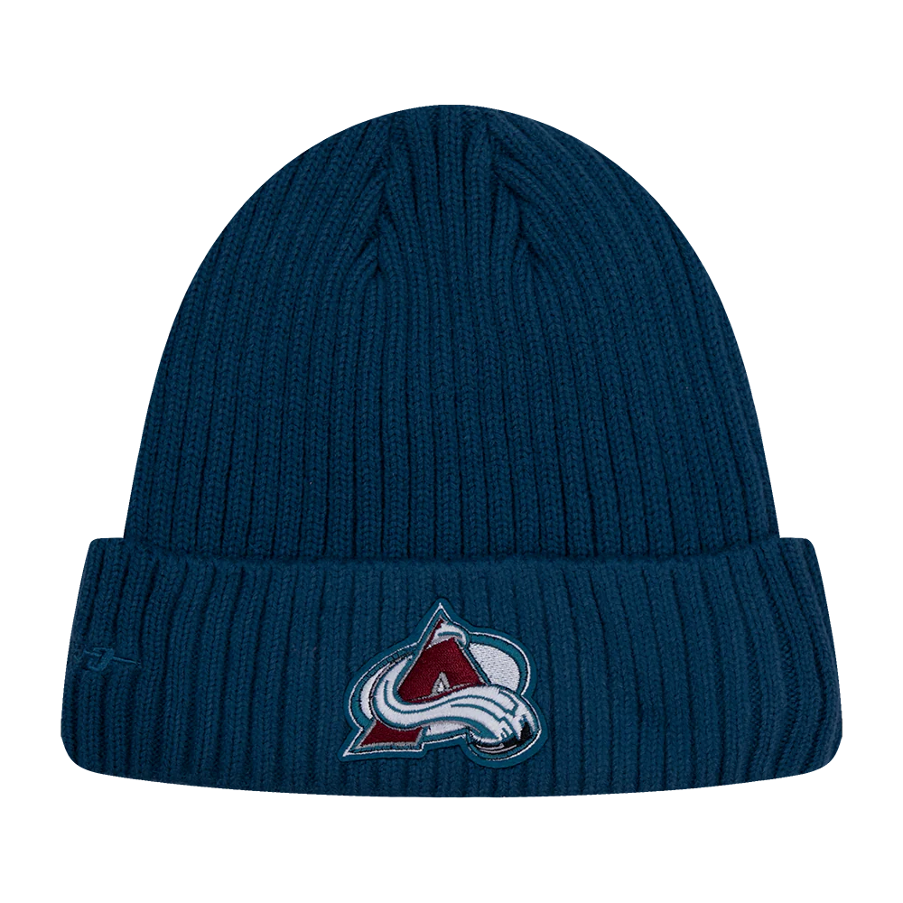 NHL COLORADO AVALANCHE CLASSIC CORE UNISEX KNIT BEANIE