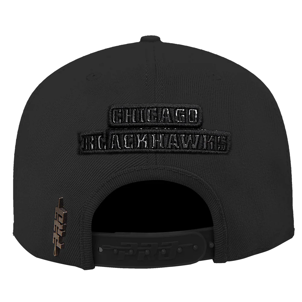 NHL CHICAGO BLACKHAWKS CLASSIC 3BK WOOL UNISEX SNAPBACK HAT