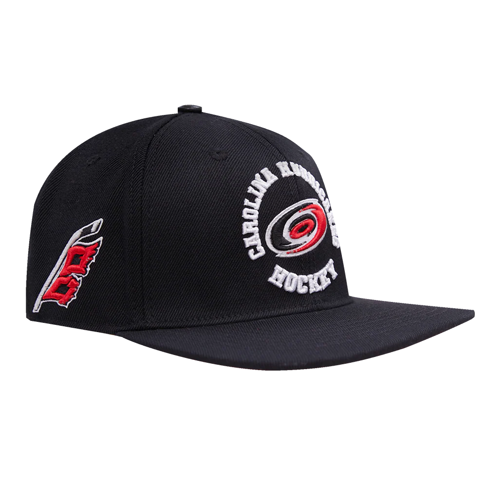 NHL CAROLINA HURRICANES HYBRID WOOL SNAPBACK HAT