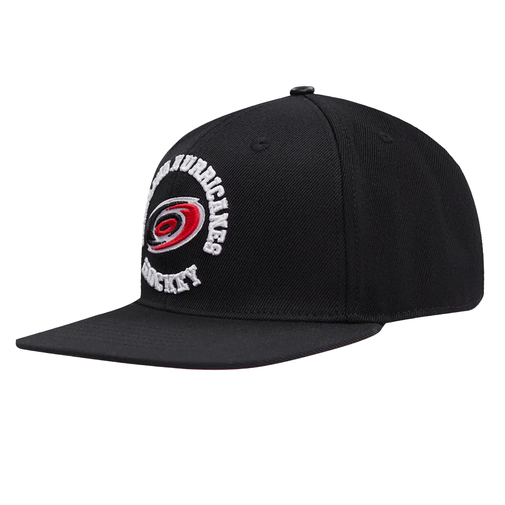 NHL CAROLINA HURRICANES HYBRID WOOL SNAPBACK HAT