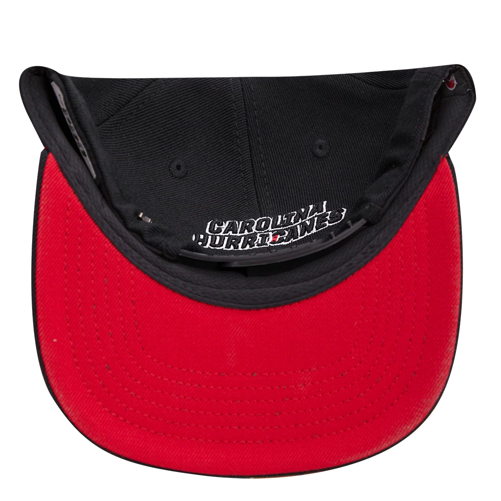 NHL CAROLINA HURRICANES HYBRID WOOL SNAPBACK HAT