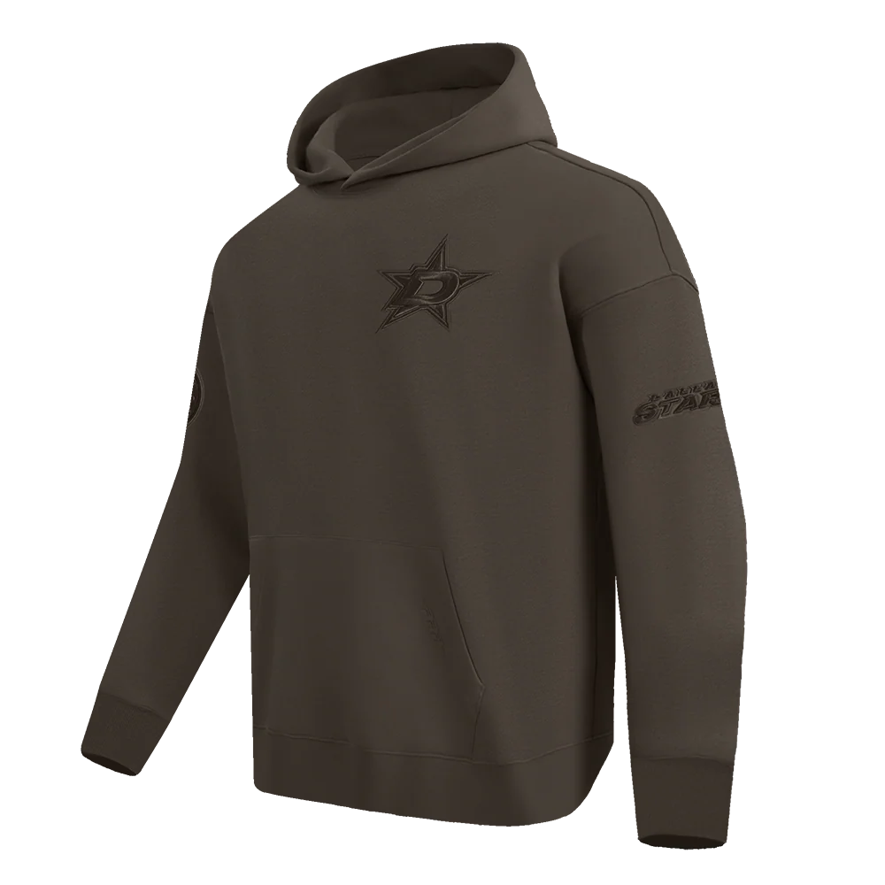 NHL DALLAS STARS NEUTRAL MEN'S DROP SHOULDER PULLOVER HOODIE
