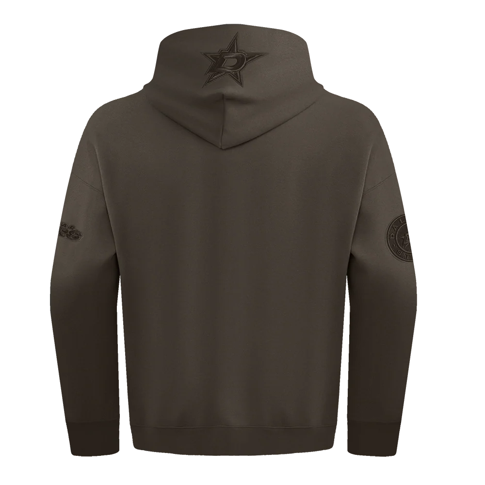 NHL DALLAS STARS NEUTRAL MEN'S DROP SHOULDER PULLOVER HOODIE