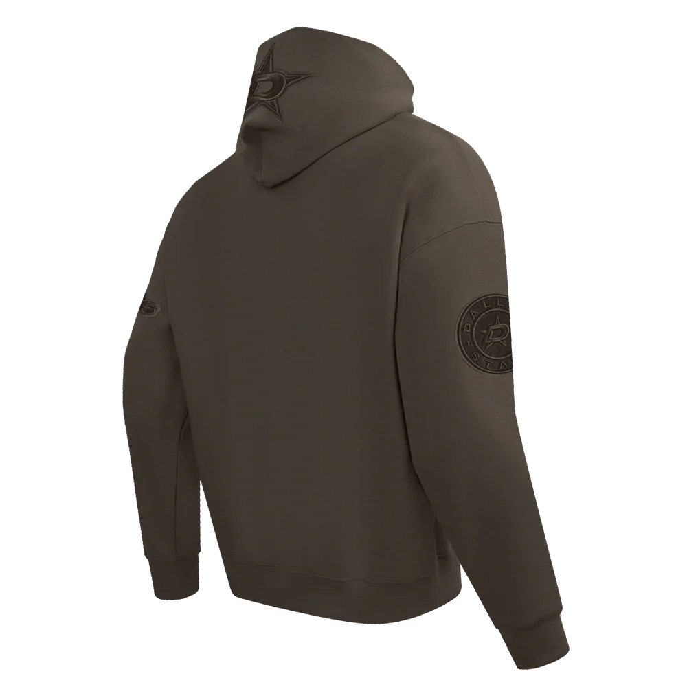 NHL DALLAS STARS NEUTRAL MEN'S DROP SHOULDER PULLOVER HOODIE