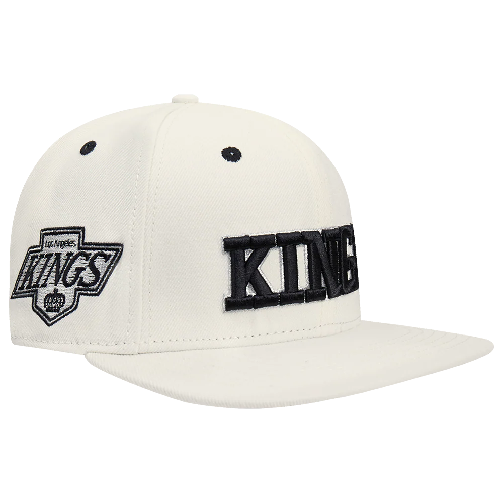 NHL LOS ANGELES KINGS RETRO CLASSIC UNISEX WORDMARK LOGO WOOL SNAPBACK