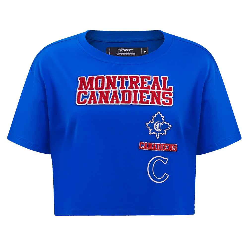 NHL MONTREAL CANADIENS RETRO CLASSIC WOMEN'S BOXY TEE