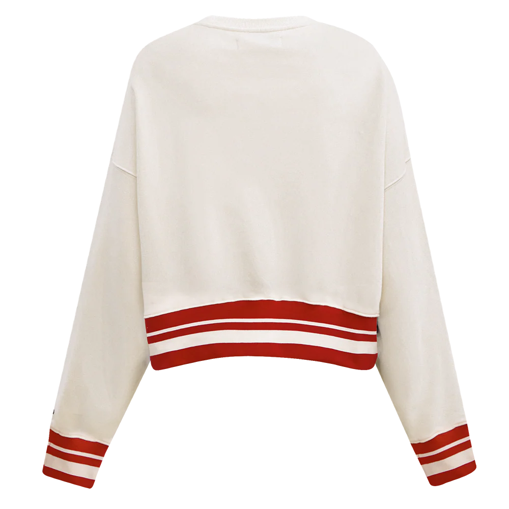 NHL MONTREAL CANADIENS RETRO CLASSIC WOMEN'S RIB CREWNECK
