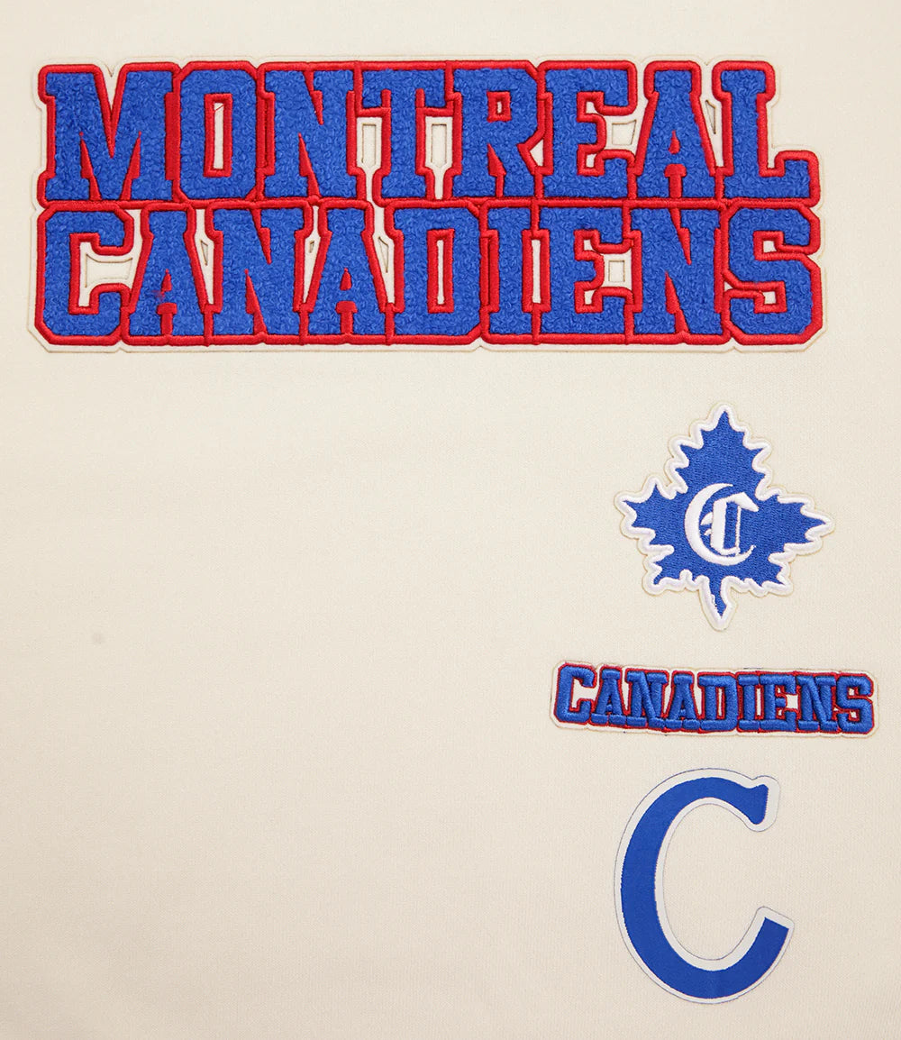 NHL MONTREAL CANADIENS RETRO CLASSIC WOMEN'S RIB CREWNECK