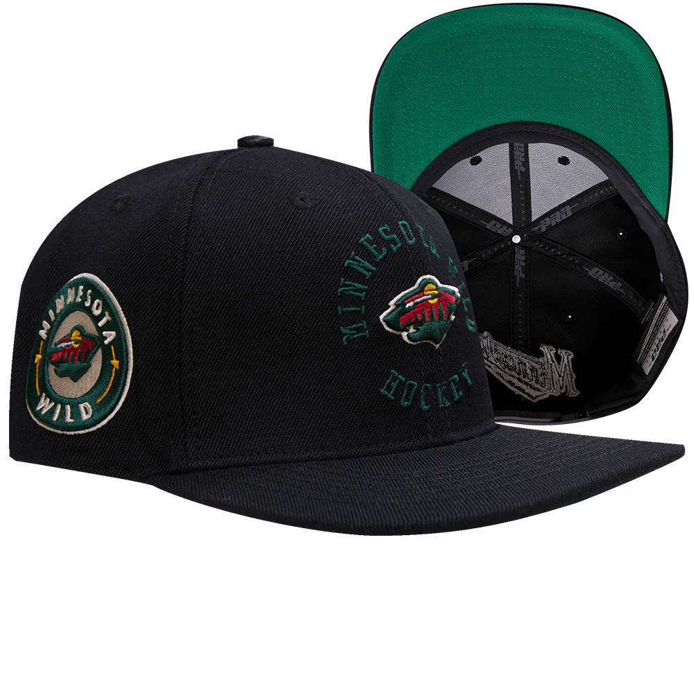 NHL Minnesota Wild HYBRID SNAPBACK HAT