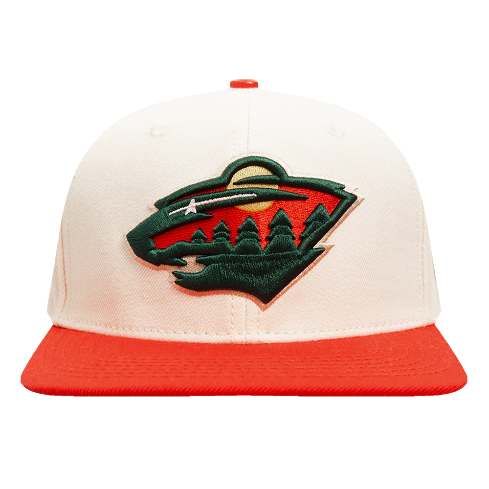 NHL MINNESOTA WILD RETRO CLASSIC UNISEX PRIMARY LOGO WOOL SNAPBACK HAT