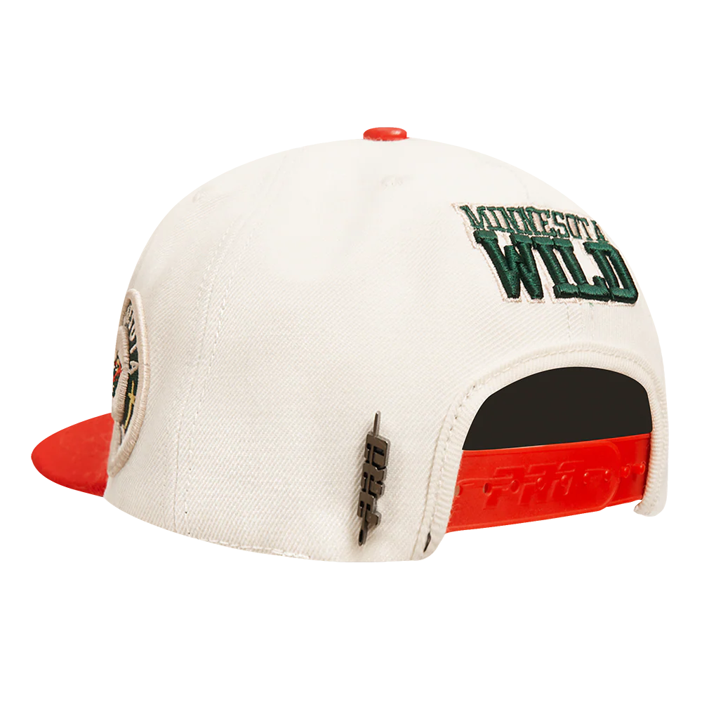 NHL MINNESOTA WILD RETRO CLASSIC UNISEX PRIMARY LOGO WOOL SNAPBACK HAT