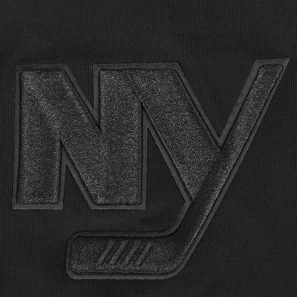 NHL NEW YORK ISLANDERS NEUTRAL MEN'S COTTON JERSEY DROP SHOULDER TEE