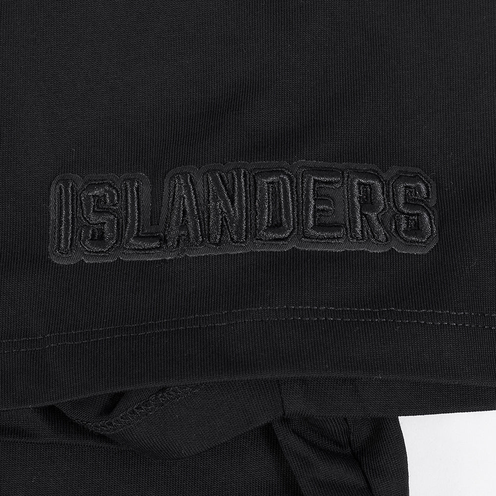 NHL NEW YORK ISLANDERS NEUTRAL MEN'S COTTON JERSEY DROP SHOULDER TEE